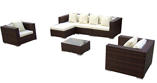 Baidani 10c00005.00002 Sitzgruppe Daydreamer XXL, 5-teilig, braun Baidani 10c00005.00002 Sitzgruppe Daydreamer XXL, 5-teilig, braun