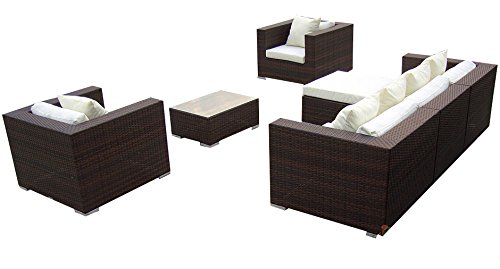 Baidani 10c00005.00002 Sitzgruppe Daydreamer XXL, 5-teilig, braun Baidani 10c00005.00002 Sitzgruppe Daydreamer XXL, 5-teilig, braun