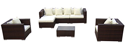 Baidani 10c00005.00002 Sitzgruppe Daydreamer XXL, 5-teilig, braun Baidani 10c00005.00002 Sitzgruppe Daydreamer XXL, 5-teilig, braun