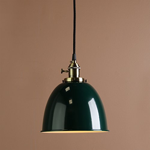 Buyee® Modern Vintage Industrial Metal Lampe Edison-Lampe Retro Lampe Shade Loft Coffee Bar Küchenhängependelleuchte Lampen Licht (Grün )