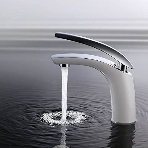 Homelody® DVGW zertifiziert Wasserhahn Waschtisch Elegant Bad Armatur Waschbecken Badarmaturen Waschbeckenarmatur Waschtischarmatur Mischbatterie f.badzimmer