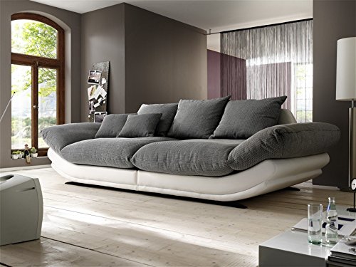 Megasofa Loungesofa Ultrasofa Sofa Couch Bigsofa ROSE D NewLook Trendmanufaktur