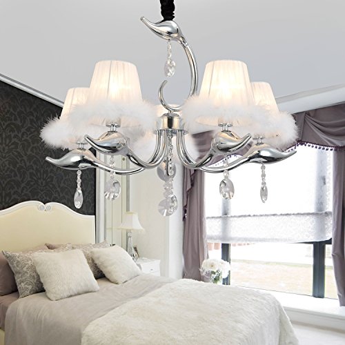 OOFAY LIGHT® Einfache und elegante Kristall-Lampen 5 einfachen europäischen Kristalllüster Schlafzimmer Wohnzimmer Kristall-Kronleuchter Kristall-Kronleuchter Restaurant