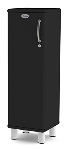 Tenzo 5121-033 Malibu Designer Schrank niedrig, abschließbar, 111 x 35 x 34 cm, MDF lackiert, schwarz