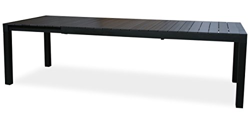 KMH®, Ausziehbarer Holzimitat-Tisch (204 / 274 x 90 cm) (#106126)