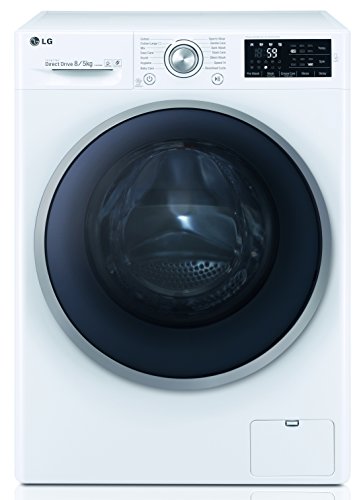LG Electronics F 14U2 TDH1NH Waschtrockner 1088 kWh / 8 kg Waschen / 5 kg Trocknen / Aqua Lock / Smart Diagnosis / weiß