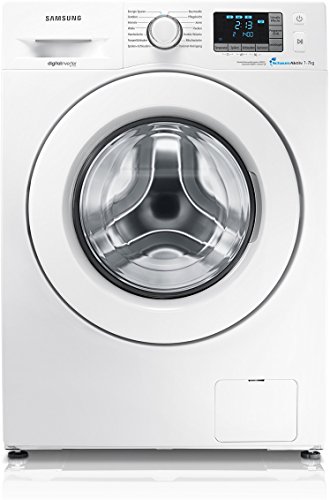 Samsung WF7AF5E3P4W Waschmaschine (A+++, Frontlader, 7 kg, 122 kWh/Jahr, 9400 L/Jahr, Schnelle Wäsche optional 15-60 min) weiß