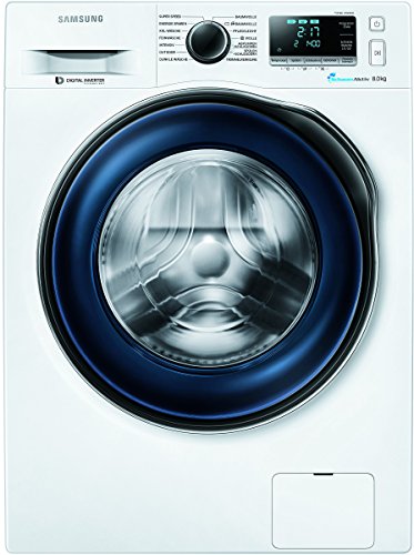 Samsung WW80J6400CWEG Waschmaschine (A+++, Frontlader, 1400 UpM 8 kg, SchaumAktiv, Trommelreinigung), blau