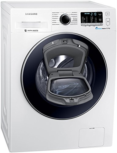 Samsung WW8EK5400UW/EG Waschmaschine FL / A+++ / 116 kWh/Jahr / 1400 UpM / 8 kg / Add Wash / Smart Check / Digital Inverter Motor / weiß