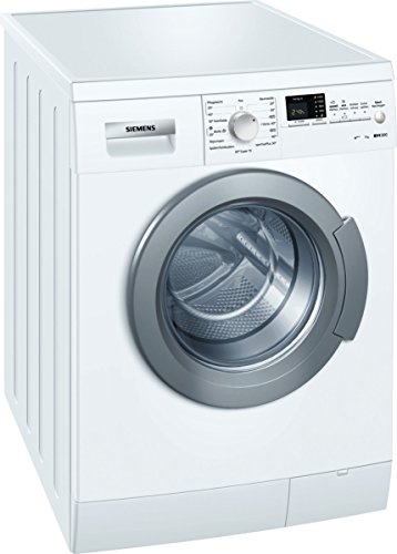 Siemens WM14E3X2 Waschmaschine FL / A+++ / 165 kWh/Jahr / 1391 UpM / 7 kg / 10686 l/Jahr / Großes Display mit Endezeitvorwahl /WaterPerfect / weiß