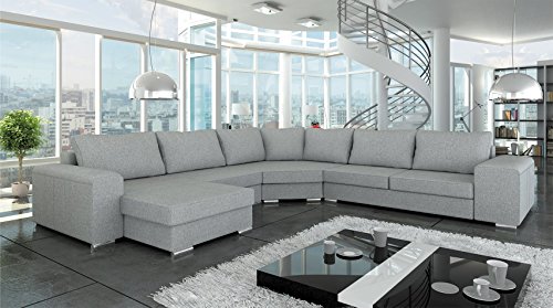Couch Couchgarnitur Sofa ASPEN Sofagarnitur Polsterecke Wohnlandschaft Big Sofa