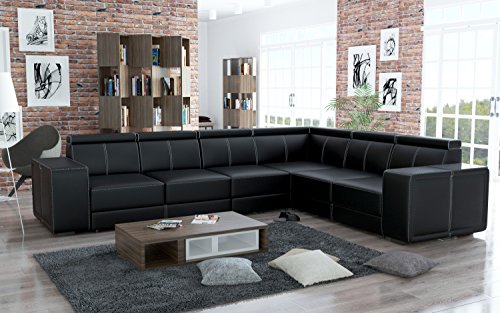 Couchgarnitur Couch Garnitur Sofa CARI Polsterecke Wohnlandschaft